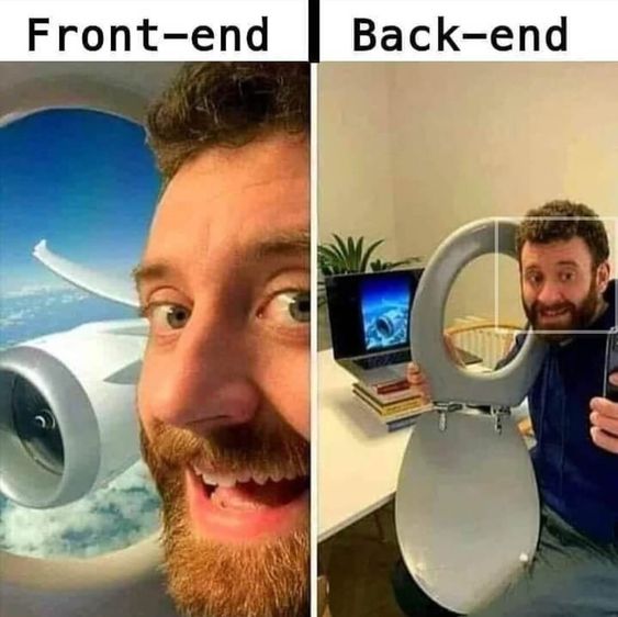 Front-end vs Back-end